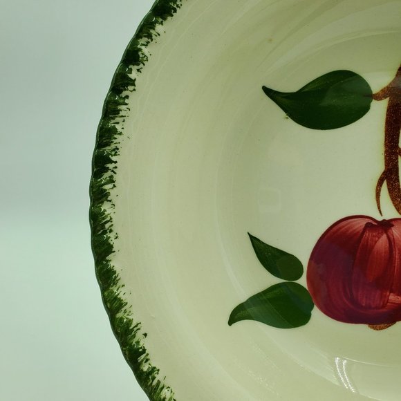 Blue Ridge Southern Potteries Quaker Apple Serving Bowls Vegetable Bowls - Picture 4 of 13